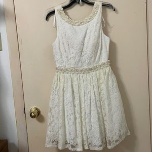 White Lace Dress